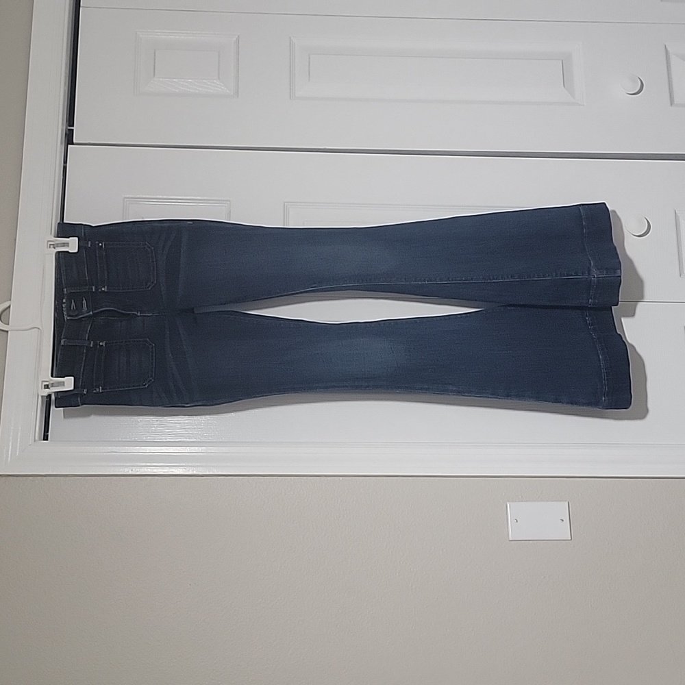 Women's Junior Size 0r Express Belle Flare Jeans Great Condition